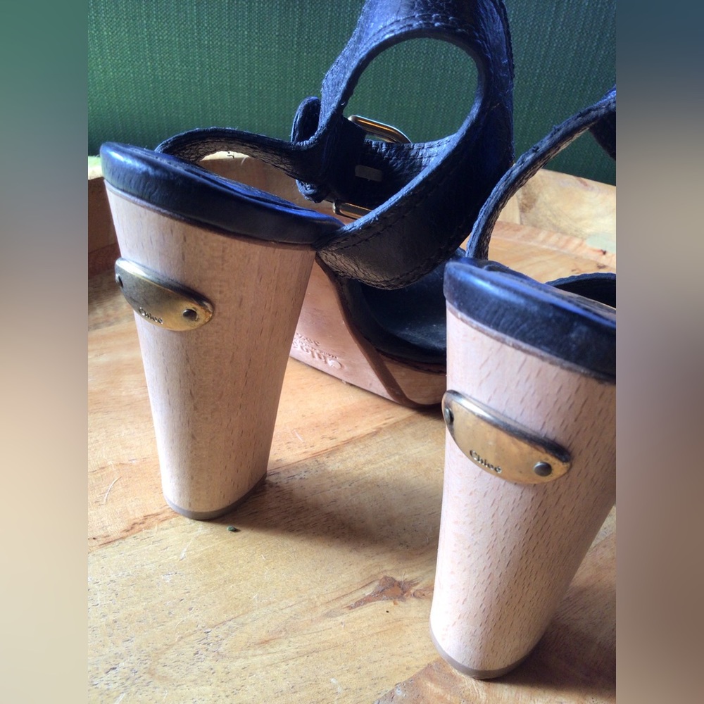 CHLOE vintage high heels size 6.5 - Picture 7 of 9